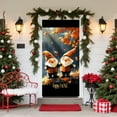 thumbnail image 7 of Christmas Door Decorations 35X71 Inch Christmas Door Cover Santa Claus Door Cover for Front Door Hanging Xmas Banner Backdrop Large Photography Background for Outdoor Winter Home Holiday, 7 of 7
