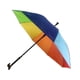 thumbnail image 5 of Paraguas grande para la lluvia, ideal como paraguas o bastón, perfecto como regalo para padres, para viajes, para hombres y mujeres. Arcoíris, 5 of 9
