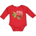 thumbnail image 3 of Inktastic Daddy's Little Monkey Boys or Girls Long Sleeve Baby Bodysuit, 3 of 5