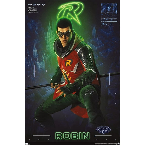 DC Comics Gotham Knights - Robin Wall Poster, 22.375" x 34"