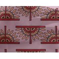 thumbnail image 4 of oneOone Georgette Viscose Fabric Floral Block Print Fabric By Yard 42 Inch Wide, 4 of 4