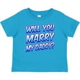 thumbnail image 3 of Inktastic Will You Marry My Daddy (blue) Boys or Girls Baby T-Shirt, 3 of 5