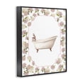 thumbnail image 2 of Stupell Industries French Country Elegant Hydrangeas Bathtub Black Framed Giclee Art, 11 x 14, by Carol Robinson, 2 of 8