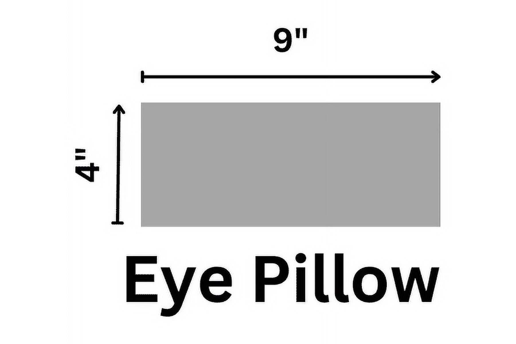 Cotton Flaxseed Yoga Aromatherapy Removable Cover All Natural Sleep Eye Mask for Relaxation and Stress Relief