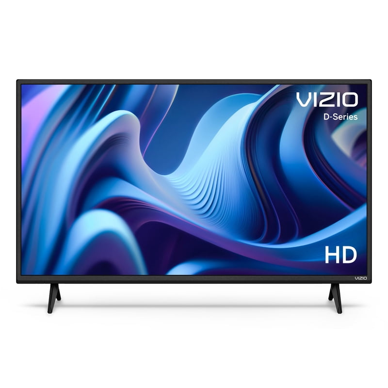 VIZIO 32" Class D-Series HD Smart TV D32h-J09 front and back view
