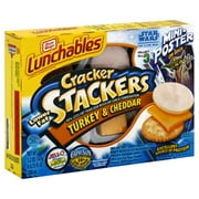 Oscar Mayer Lunchables Turkey & Cheddar Cracker Stackers with Fruit Punch, 5.2 Oz. & 6.75 Fl. Oz.