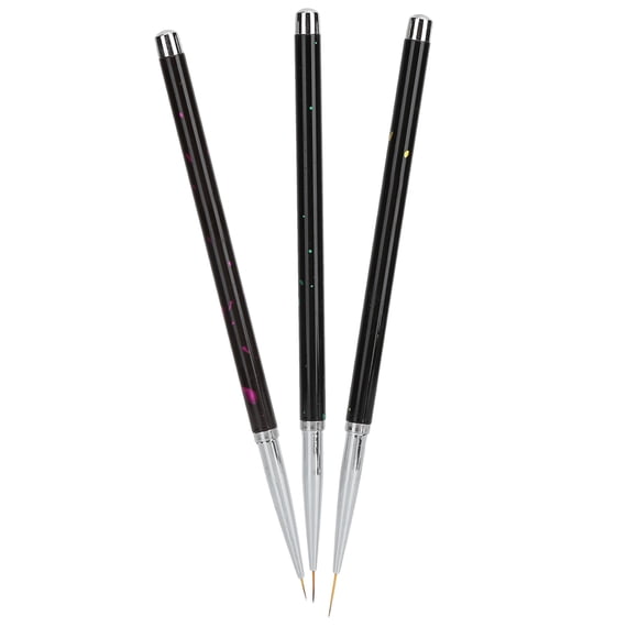 Nail Art Liner, Cepillo De Diseño De Uñas De Elasticidad Moderada Para Extensiones De Uñas De Gel UV Para Esmalte De Uñas Pintura De Uñas Para Uso Familiar Salones De Uñas