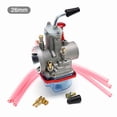 thumbnail image 1 of Motorbike 26MM Carburetor With Blue Cover Throttle Cable Adjusting Screw, 1 of 5