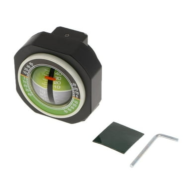 Car Angle Tilt Inclinometer Measurement with LED lights Bright Gradient Tool