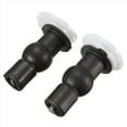 thumbnail image 2 of 5 Pair of Screws for Toilet Seat Toilet Lid Toilet Seat Toilet Seat Cover Black, 2 of 5