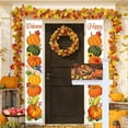 thumbnail image 5 of Thanksgiving Mailbox Cover Fall Bounty Cornucopia, Autumn Pumpkin Waterproof Magnetic Letter Box Cover, Standard Size Sunflower Mail Wraps Post Garden Decorations 21x18 in, 5 of 6