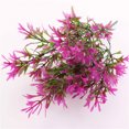 thumbnail image 2 of Billuyoard Planta Artificial hierba hogar centro de decoración de plantas boda fiesta PVC hierba falsa Plantas Artificiales Rosa roja Billuyoard HA6744-05B, 2 of 6