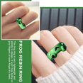 thumbnail image 4 of For Frog Ring Lightweight Resin Size 7 Comfort Fit Jewelry Gift For Women, 4 of 5