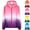 Style1-Purple sun protection clothing women, variant on Maqroz Lightweight Jacket for Women Casual Gradient Color Full Zip UV Cooling Rash Guard Quick Dry Shirts Sun Protection Athletic Workout Hoodie Sweatshirt with Pockets Yellow M