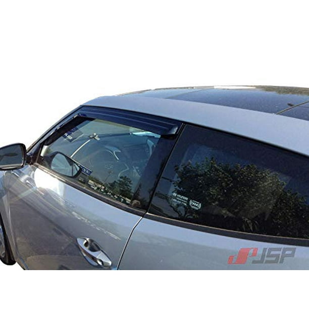 JSP Window Rain Guard Compatible with Hyundai Veloster 2011, 2012