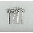 thumbnail image 2 of Faship Gorgeous Clear Rhinestone Crystal Small Floral Hair Comb, 2 of 4