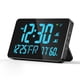 thumbnail image 1 of Reloj de escritorio WiFi con calendario, termómetro e higrómetro inteligente con LED digital., 1 of 7