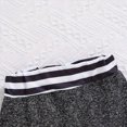 thumbnail image 6 of HCNTES Baby Boy Winter Clothes Baby Boys Outfit Newborn Baby Boy Clothes Ribbed Knitted Long Sleeve daddys Little dude Print Rompers Fall Winter Outfits Pants Sets 0 3 6 9 Months, 6 of 7