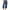 Blue, variant on Quinlirra womens capris for summer Wide Leg Pants For Women Casual Summer Elastic High Waist Beach Cropped Pants Loose Trousers