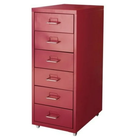 Ikea Helmer Drawer Unit On Casters Red 11x27 1 8 1826 22326