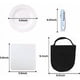 thumbnail image 2 of Kit de desorden para cubiertos de cocina para acampar, organizador de cubiertos, juego de 13 utensilios para comer pinic con plato ecológico, cuchara, cuchillo, tenedor, abridor de vino, tenedor, 2 of 5