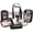 Transparent, variant on IMPRESSIONS Paris Transparent Makeup Case with Adjustable Shoulder Strap, Cosmetic Travel Case with 4 Different Size Pouches and Waterproof Material