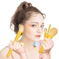 thumbnail image 4 of Makeup Brush Set Professional 8PCS Nylon Eyeshadow Brush Kit Cosmetic Tool Set, 4 of 10