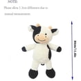 thumbnail image 5 of 11.8" Cow Stuffed Animals Soft Cuddly Cow Plush Stuffed Animal Toy for Kids, 5 of 5