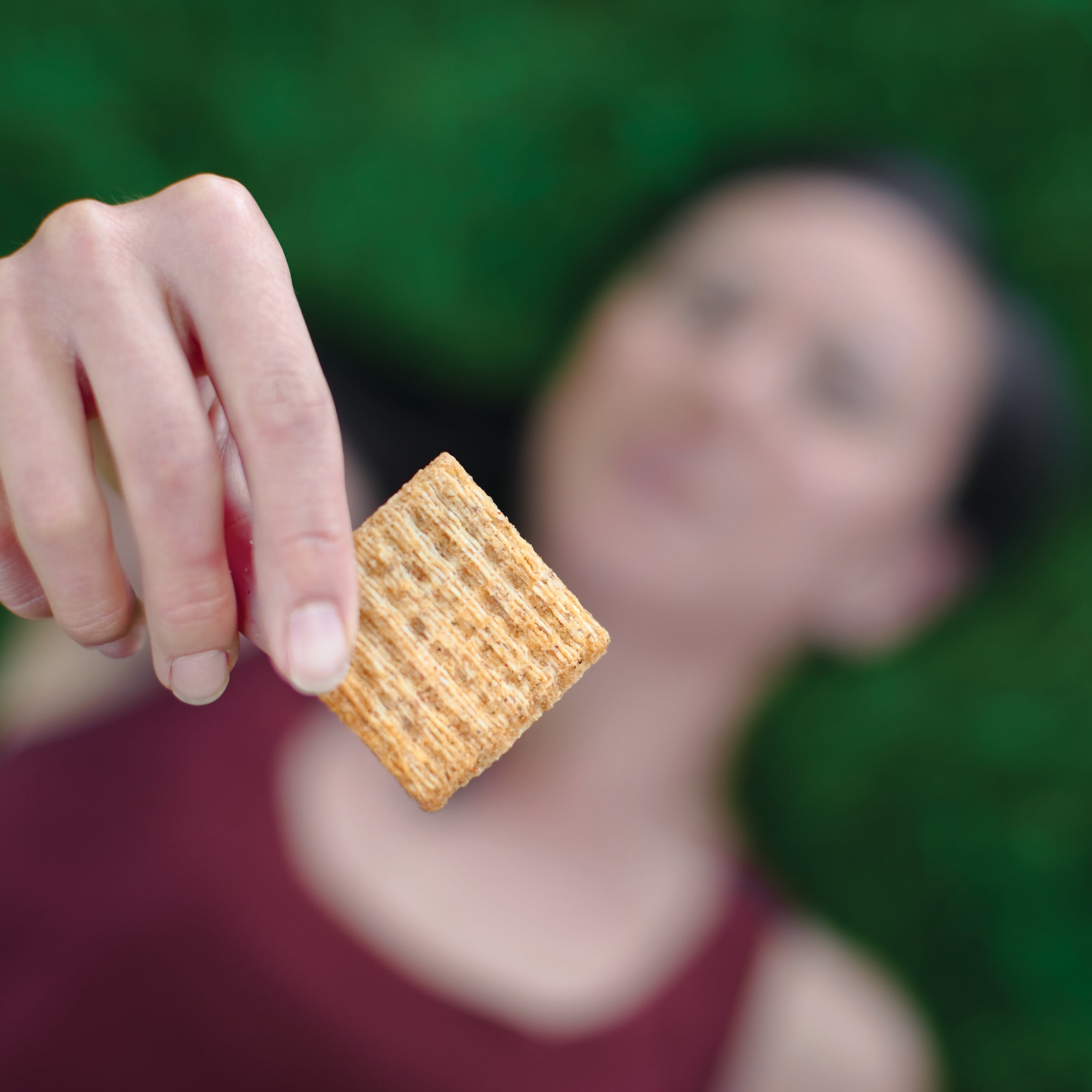 Triscuit Original Whole Grain Wheat Crackers, Vegan Crackers, Family ...