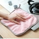thumbnail image 4 of melotizhi Nonstick Oil Coral Velvet Hanging Hand Towels Kitchen Dishclout, Pink, 4 of 4