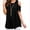 Black, variant on YouLoveIt Womens Cold Shoulder Short Sleeve Tunic Top Short Sleeve Clothing Round Neck Cold Shoulder Tee Shirt Blouse Plus Size Cold Shoulder Tee Shirt Blouse