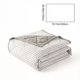 thumbnail image 3 of Summer Air-conditioning Quilt Washed Cottons Summer Cool Quilt Naked Sleeping Soft Refrigerated Comforter, 3 of 6