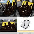 thumbnail image 3 of Garronmavis Bee Honey 16 Pcs Car Accessories Set Car Seat Belt Pads Cover Auto Keychain Holder Gear Shifting Knob Cover Cup Mats Front Window Sunshade Rearview Mirror Cover, 3 of 7