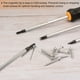 thumbnail image 5 of Llave Destornillador 1,7mm Magnético U-Tipo Destornillador 4" CR-V Acero Eje Antideslizante Mango para Hogar Automotriz General Reparación, 5 of 5