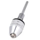 thumbnail image 2 of Keyless Drill Chuck Impact Driver Adapter Converter 3 Mordazas 1/8in Vástago Redondo 0,3 ‑ 3,4mm Plata, 2 of 8
