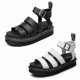 thumbnail image 1 of Sandalias gruesas para mujer, suela gruesa, zapatos con plataforma plana con tiras, talla nueva de verano, 1 of 5