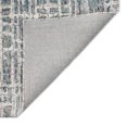 thumbnail image 5 of Liora Manne Savannah Grid Area Rug Ocean 100% Wool Indoor Hand Tufted 5x8, 5 of 7