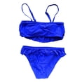 thumbnail image 3 of CCRFTGI Girls Swimsuits Toddler Summer 2 Piece Cute Tankini Beach Sport Swimsuits Swim Vacation Kids Swimsuits Girls Bathing Suit Royal Blue 4-5 Years, 3 of 3