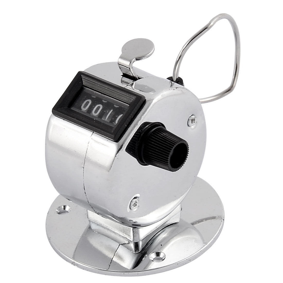 4 Digit Manual Hand Tally Mechanical Palm Click Counter Round Base BPl8 4 Digit Manual Hand Tally Mechanical Palm Click Counter Round Base BPl8