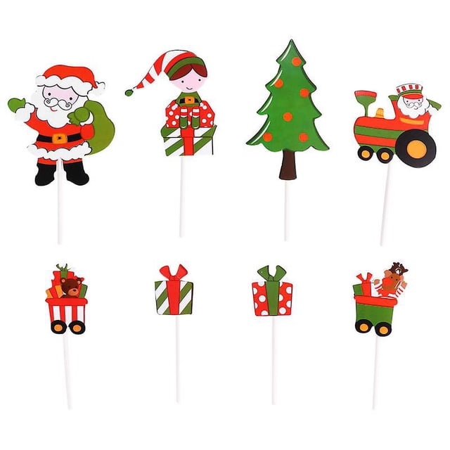 45 adornos navideños para tartas.