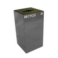 thumbnail image 2 of Witt Industries 28GC04-SL 8 Gallon Indoor Recycling Container With Round Slot Opening, Slate, 2 of 2