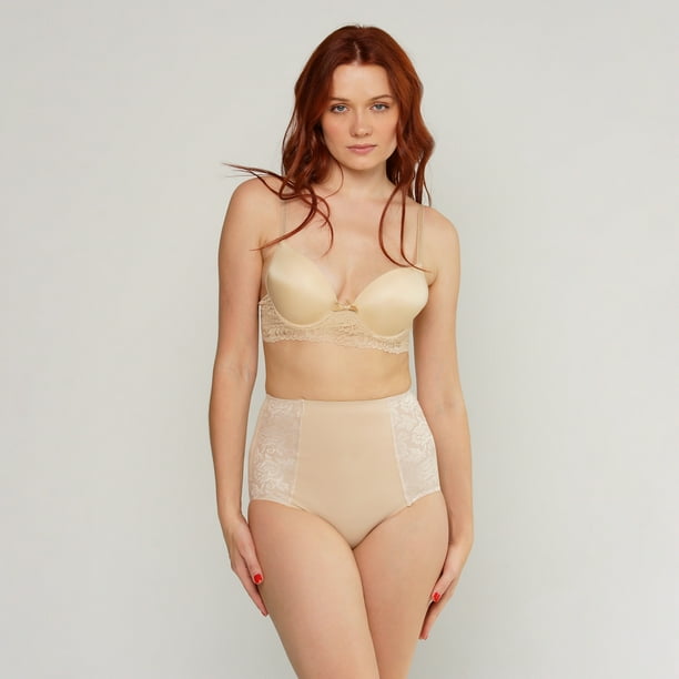 Faja Bikini Control Abdomen Mujer Beige