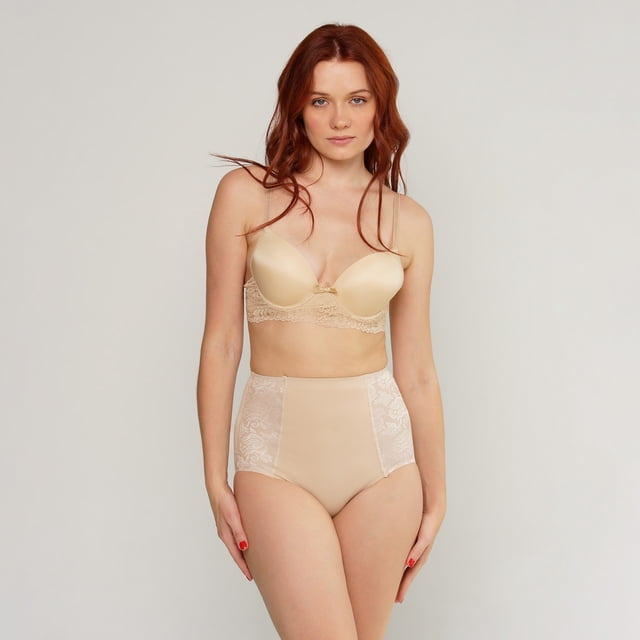 Faja Bikini Control Abdomen Mujer Beige