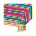 thumbnail image 1 of Group  54 x 102 in. Serape Plastic Border Tablecover All Over Print, Pack of 6, 1 of 1