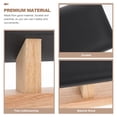 thumbnail image 3 of Bracelet Display Stand Watch Stand Wooden Leather Jewelry Rack Showcase Bangle Organizer, 3 of 8
