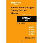 Subaru Sambar English Service Manual, (Paperback)