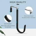 thumbnail image 5 of Stainless Steel Antislip Hooks, No-Drill Installation Storage Hooks, Multifunctional Space-Saving Hooks for Kitchen, Bathroom, Bedroom, and Balcony (3pcs), 5 of 7