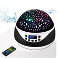 thumbnail image 2 of Binwennn Starry Sky Projection Light Children's Birthday Remote Control Atmosphere Light Rotating Music Colorful Night Light Bedtime Bulb Kids Room Baby Light Ceiling Light Show Projector Astronaut, 2 of 4