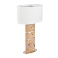 thumbnail image 3 of Cahill 28'' Haute Lampe de Table 1 Lumière - Burl Naturel - Comprend LED, 3 of 5