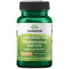 Swanson Lactobacillus Rhamnosus with FOS - Probiotic Supplement Supporting Digestive Health with 5 Billion CFU - Promotes GI Tract Health During Travel - (60 Veggie Capsules)